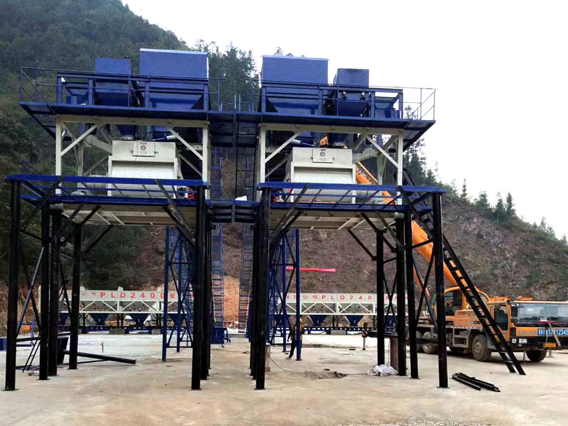 小型混凝土攪拌站，有3種布置方式，攪拌站廠家建站供應(yīng)！