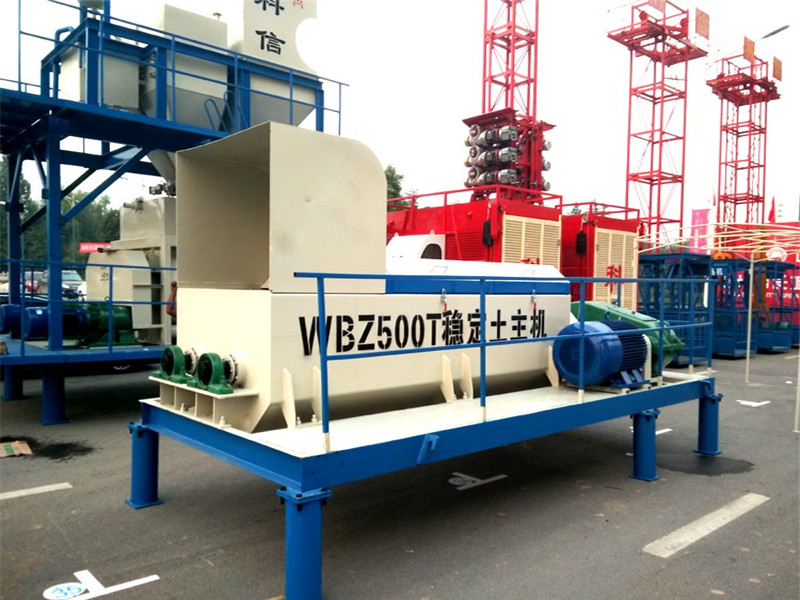 提供水泥穩(wěn)定土拌合站圖紙型號廠家，拌合站選型-現(xiàn)場圖紙設(shè)計！